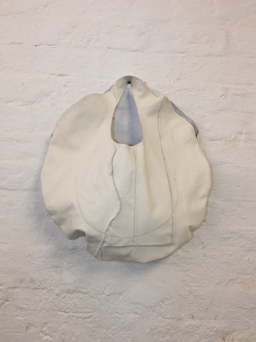 Big Circle Leather Tote