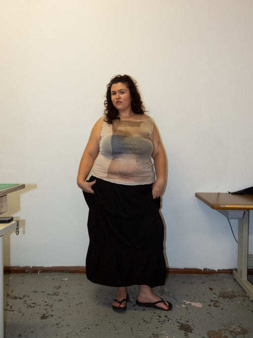 Phoebe's Skirt in Crow