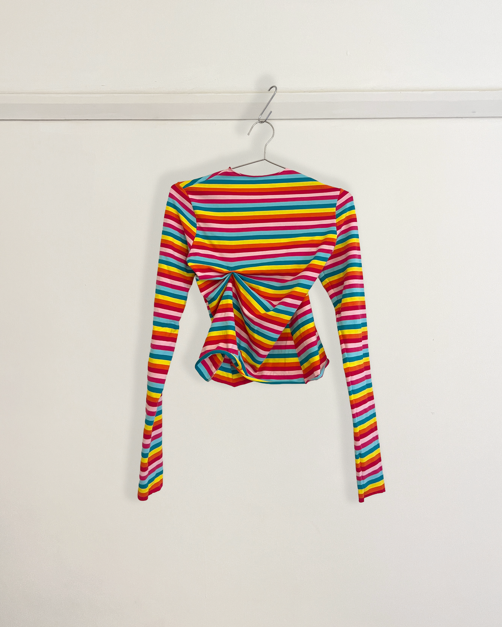Variations of a Wife Top: Rainbow Stripe