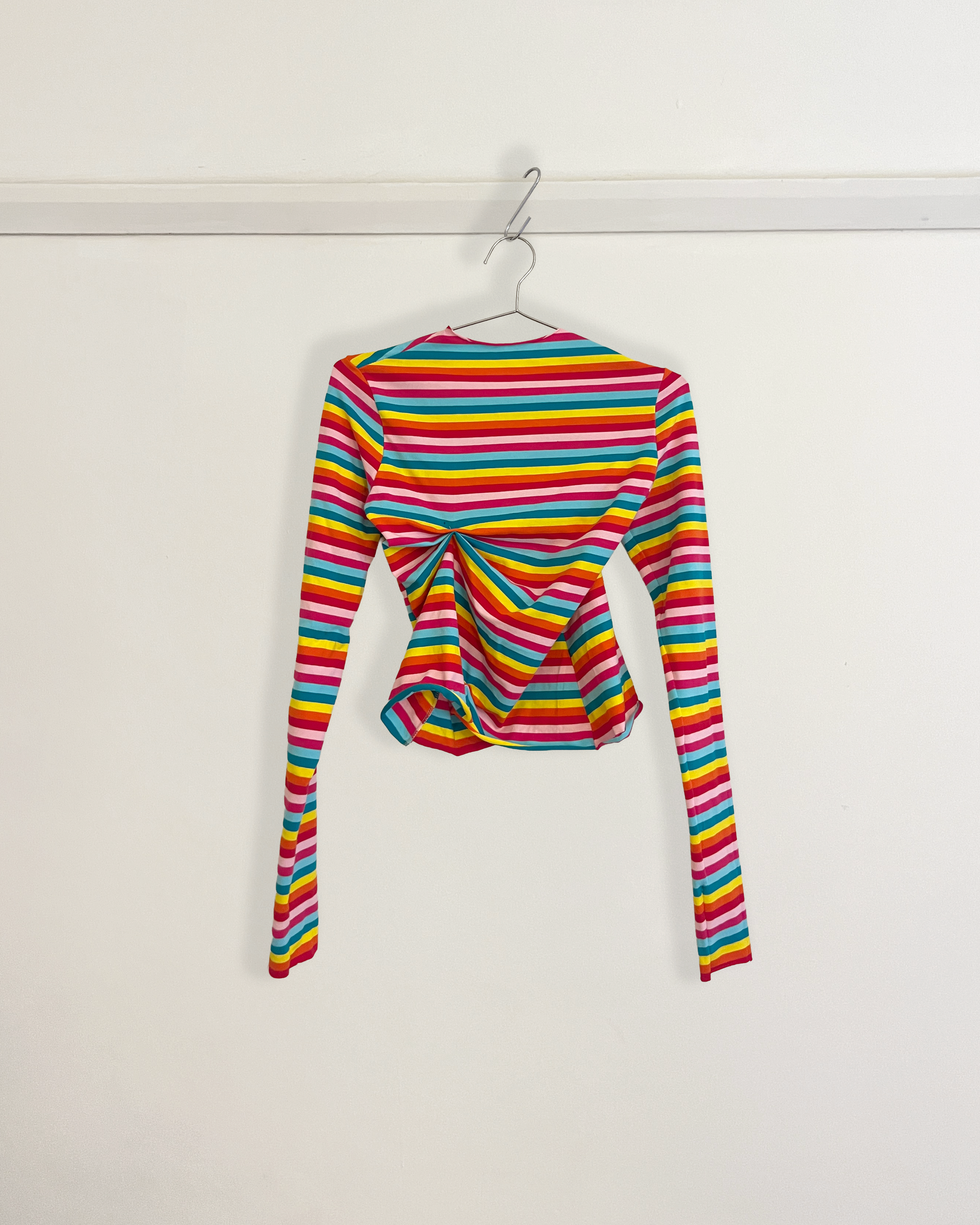 Variations of a Wife Top: Rainbow Stripe