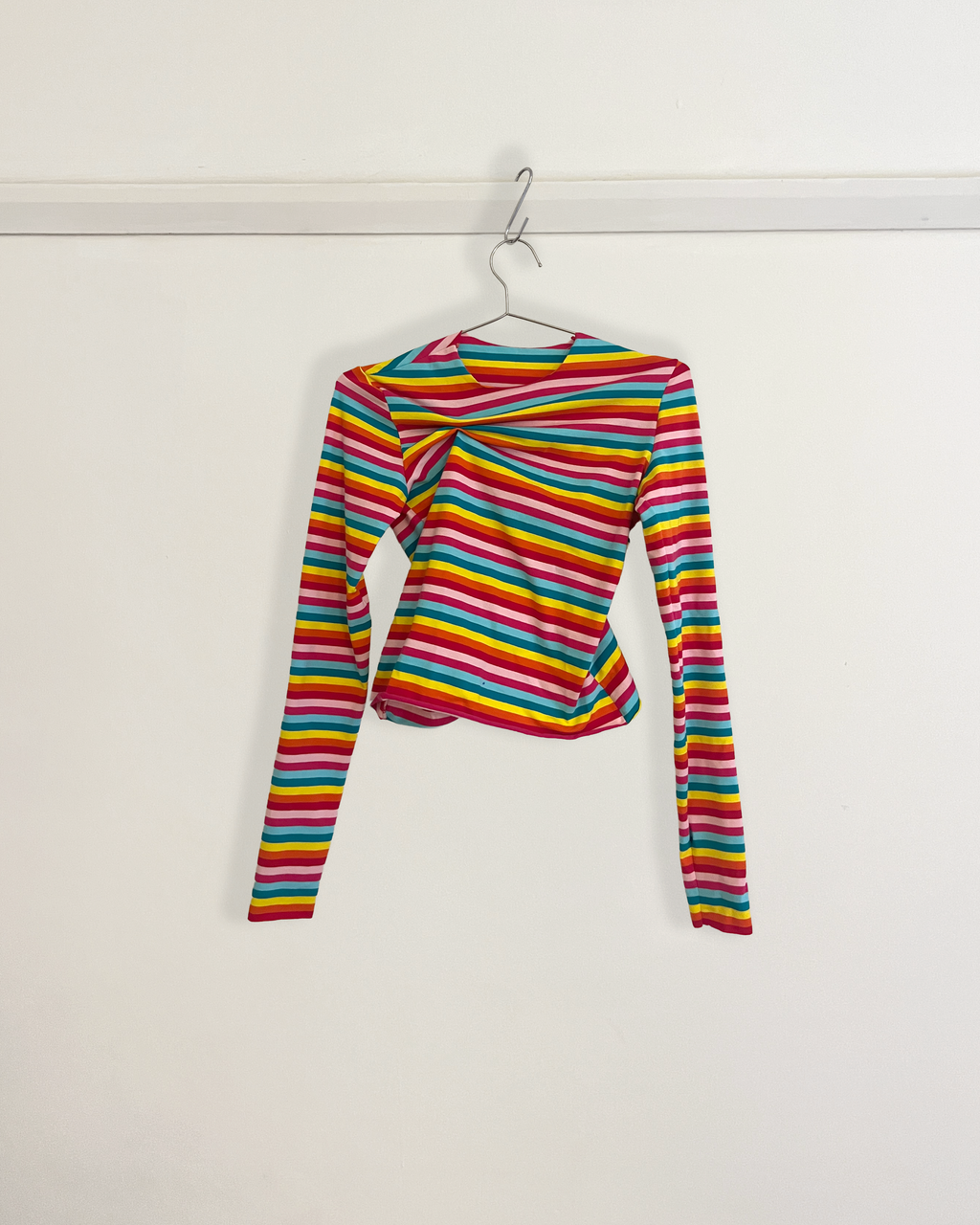 Variations of a Wife Top: Rainbow Stripe