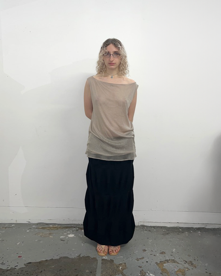 Phoebe's Skirt in Crow